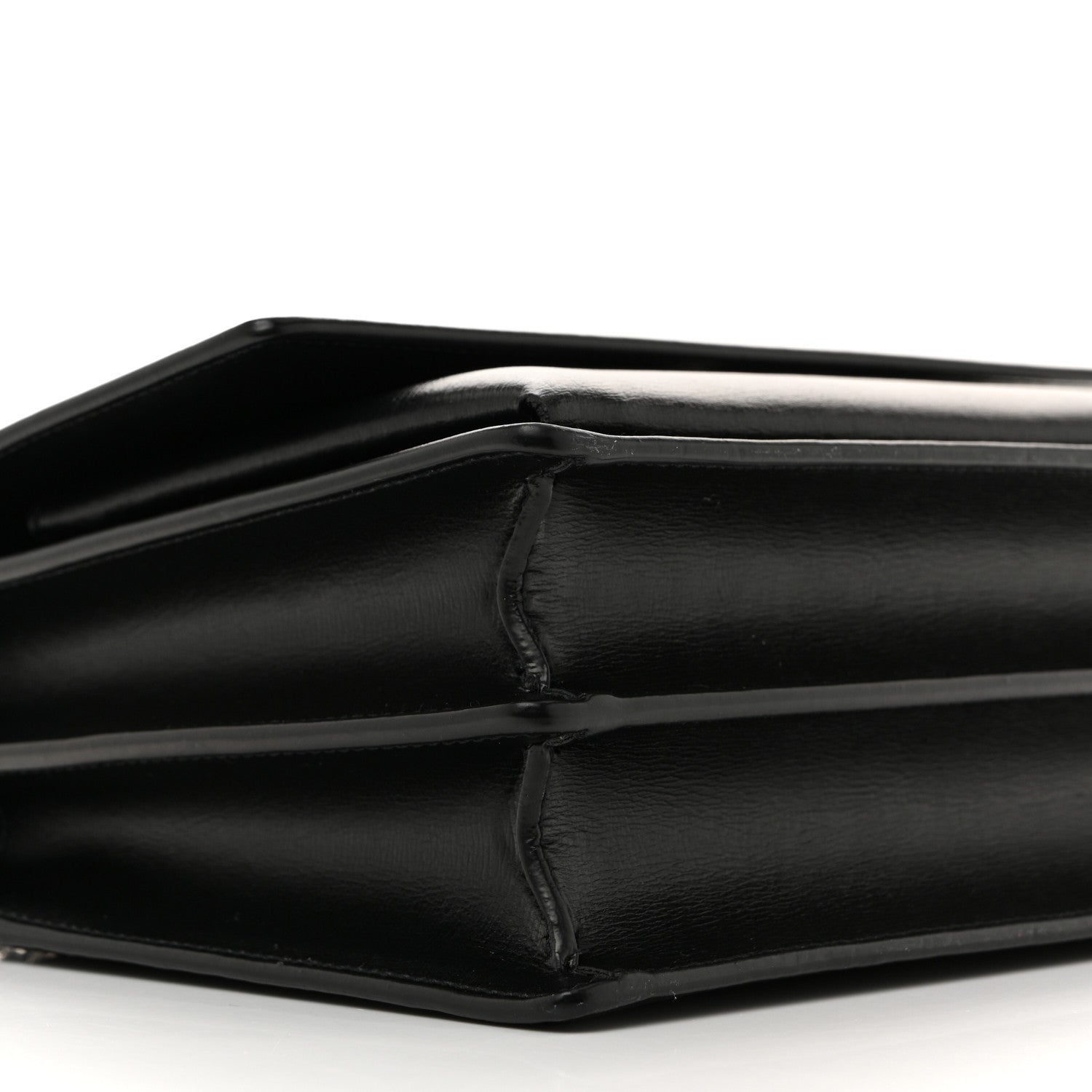 Saint Laurent Calfskin Medium Monogram Sunset Black 9 of 13