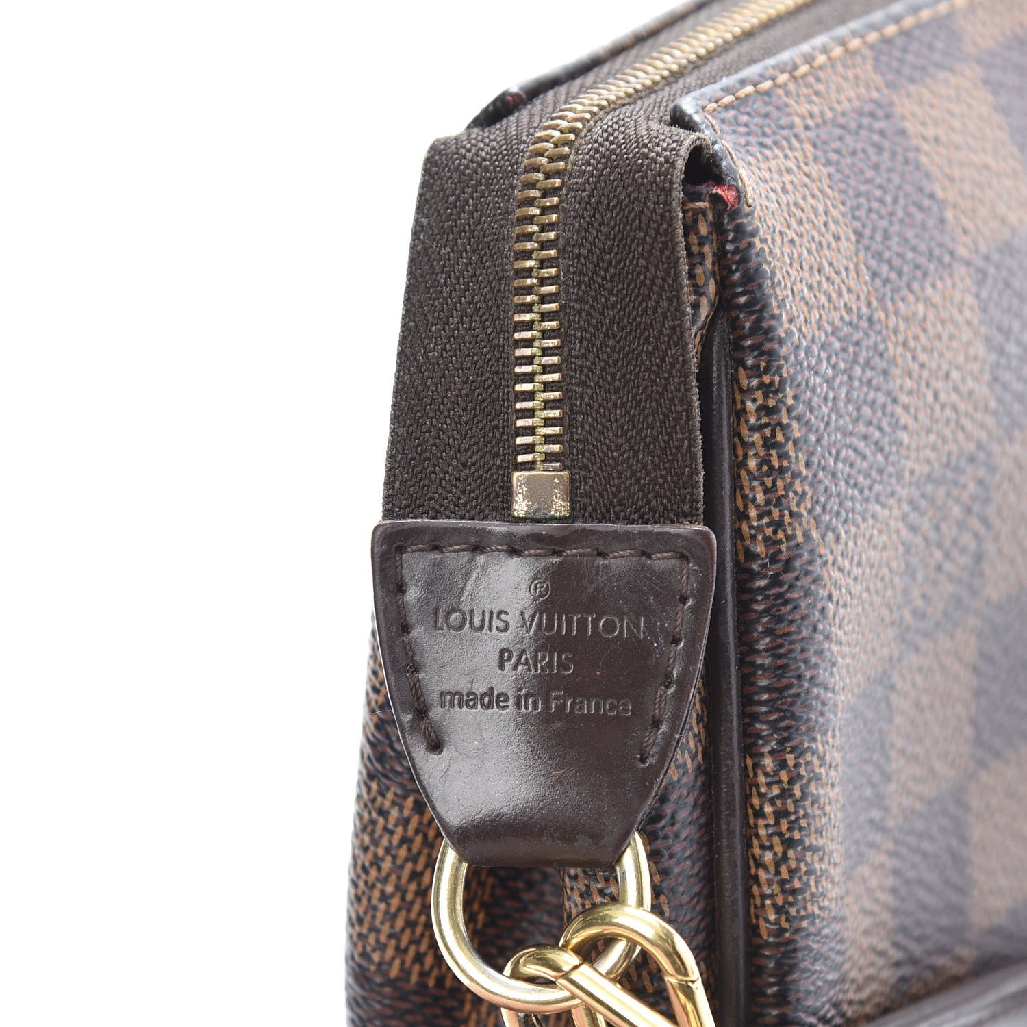 Louis Vuitton Damier Ebene Eva Clutch 6 of 10