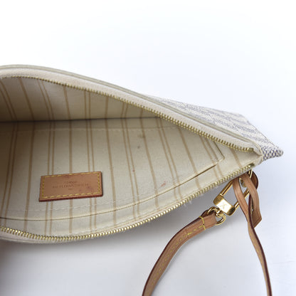Louis Vuitton Damier Azur Neverfull MM GM Pochette 4 of 8
