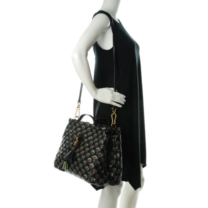 Marc Jacobs Calfskin Quilted Robert Leslie Bag Black 2 of 7