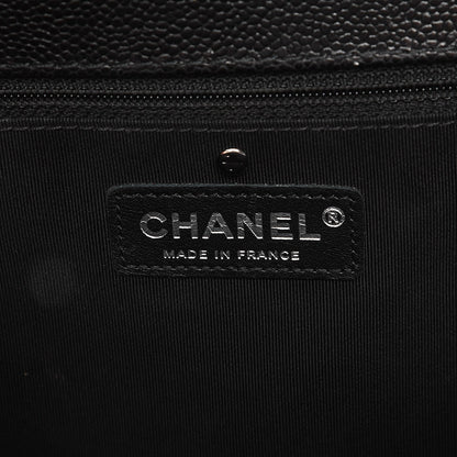 Chanel Caviar Quilted Large Boy Flap Black 6 of 9