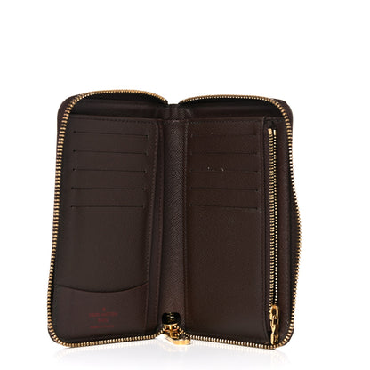 Louis Vuitton Damier Ebene Zippy Compact Wallet 5 of 12