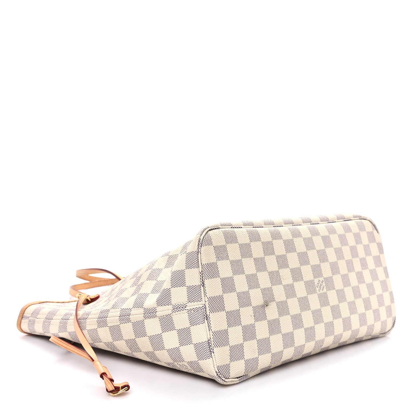 Damier Azur Neo Neverfull MM Rose Ballerine