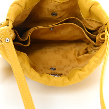 Loewe Nappa Small Flamenco Shoulder Bag Yellow 4 of 4