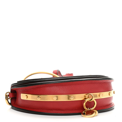 Chloe Calfskin Small Nile Bracelet Minaudiere Bag Dahlia Red 4 of 8