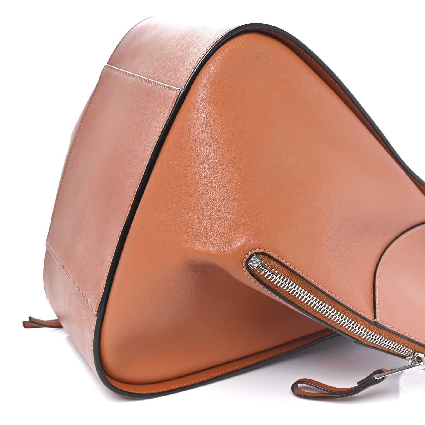 Calfskin Small Hammock Shoulder Bag Tan
