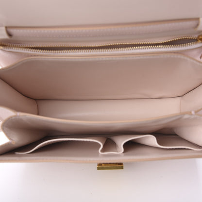 Celine Liege Calfskin Medium Classic Box Flap Bag Rose Pale 4 of 9