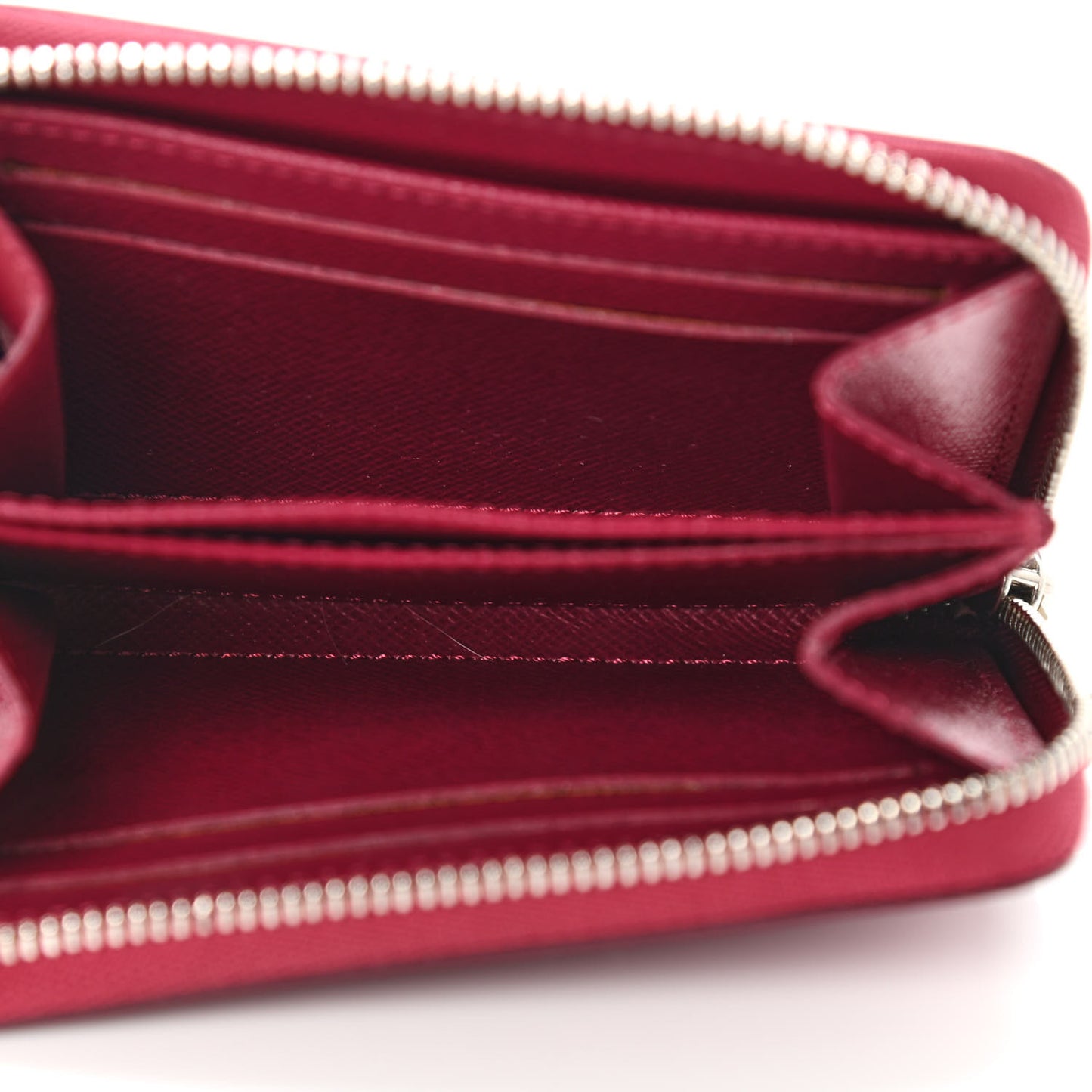 Epi Zippy Coin Purse Fuchsia