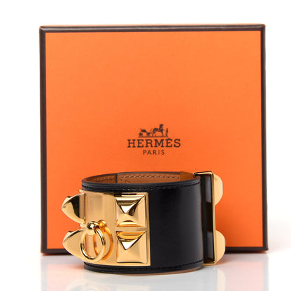 Hermes Box Collier De Chien CDC Bracelet S Black 6 of 6