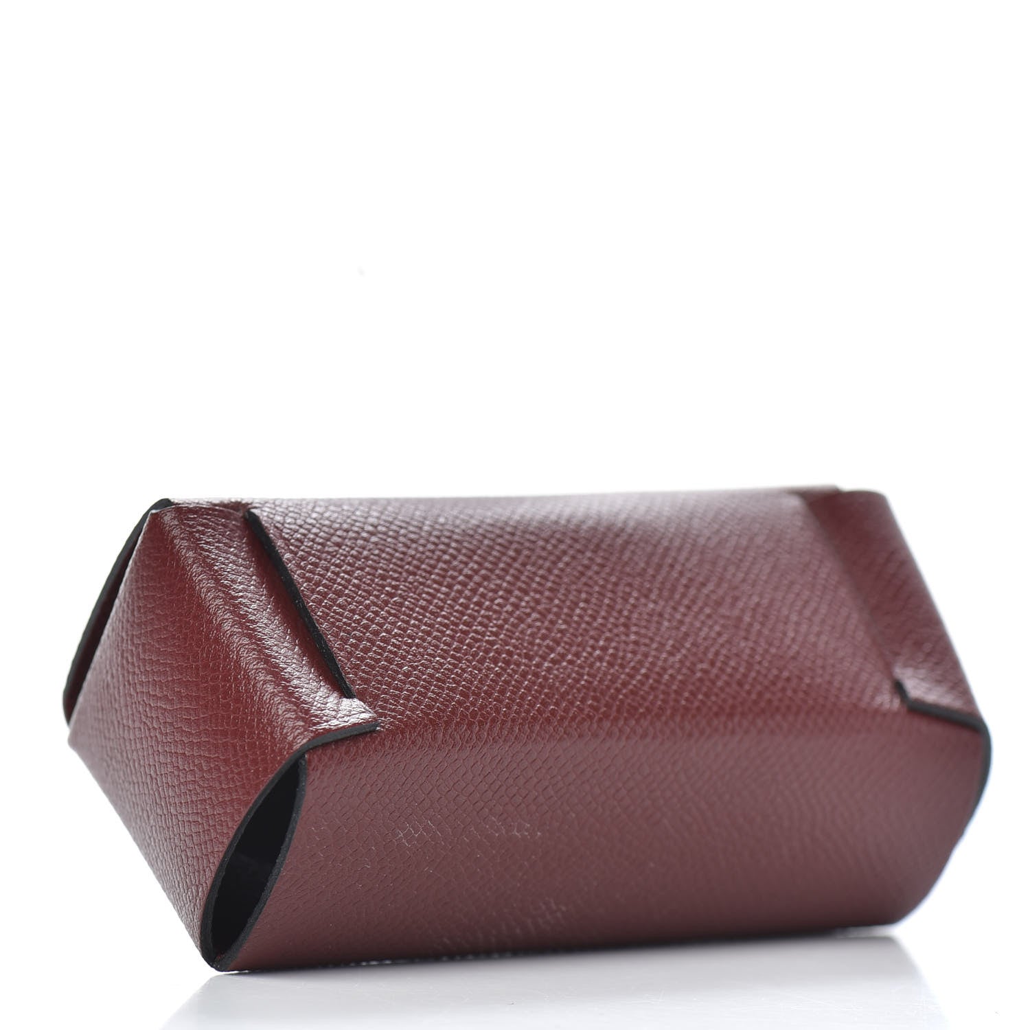 Hermes Grained Madame Calfskin Lipstick Case with Mirror Rouge H 3 of 6