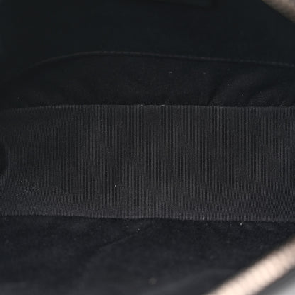 Saint Laurent Calfskin Matelasse Monogram Lou Camera Bag Black 5 of 14