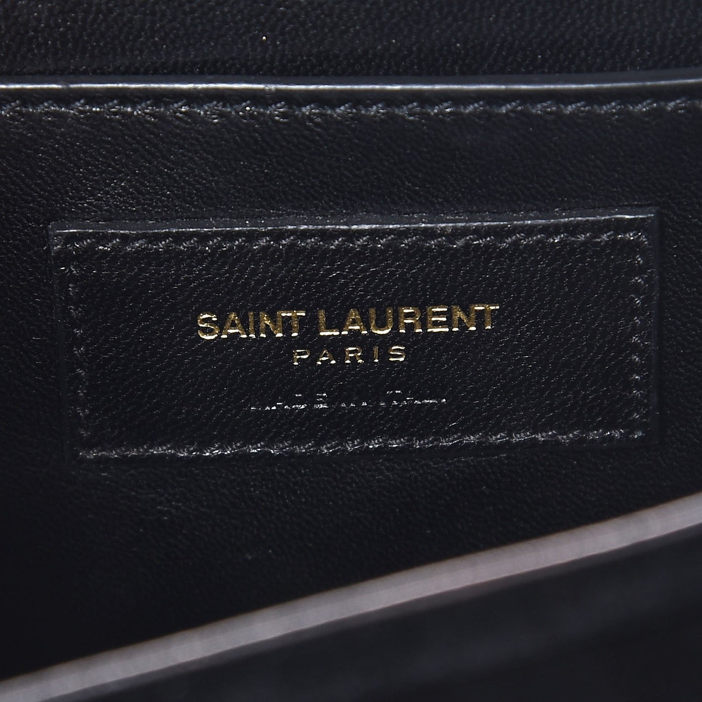 Velvet Small Monogram Kate Tassel Shoulder Bag Black
