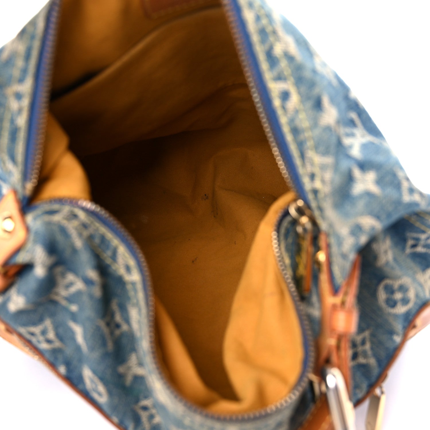 Louis Vuitton Denim Baggy GM Blue 5 of 23