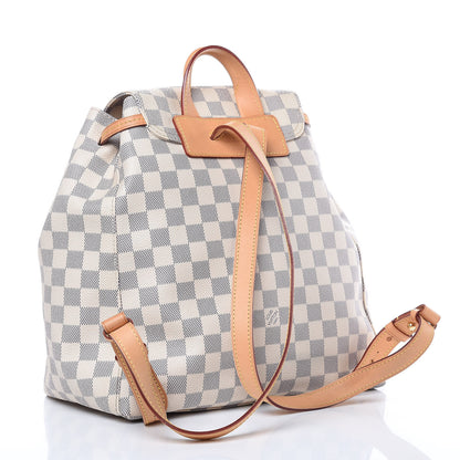 Louis Vuitton Damier Azur Sperone Backpack 3 of 15