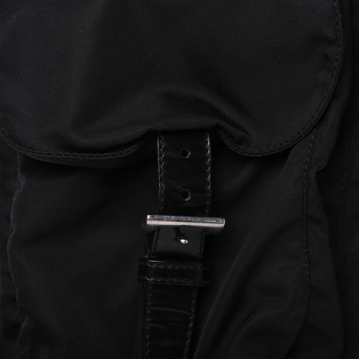 Nylon Vela Large Backpack Black