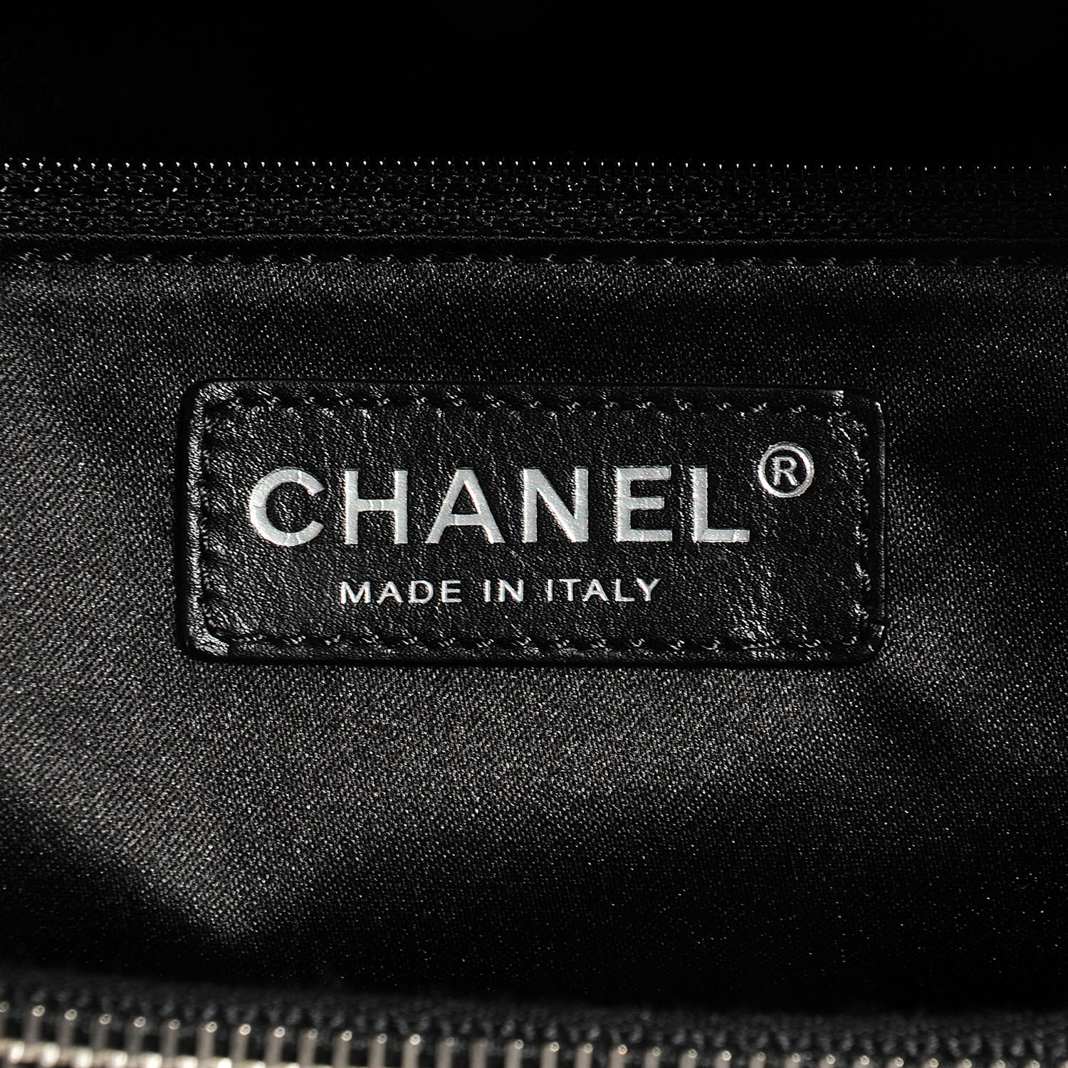 Chanel Caviar Grand Shopping Tote GST Black 7 of 7
