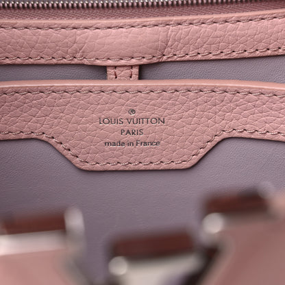 Louis Vuitton Taurillon Flowers Capucines PM Magnolia 6 of 20