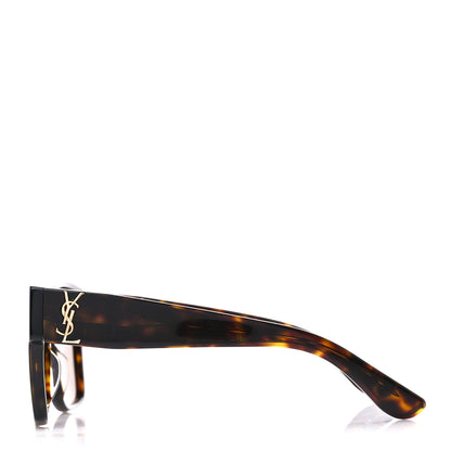Saint Laurent Acetate Square SL M9N Sunglasses Tortoise 3 of 7