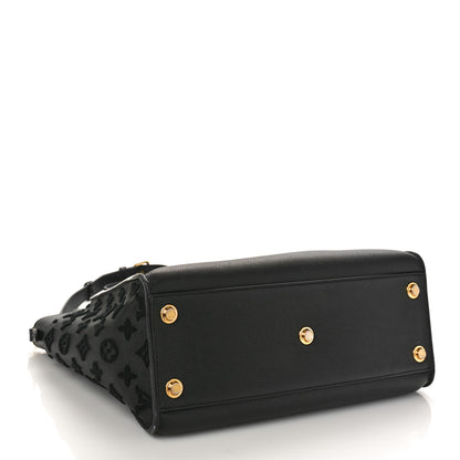 Louis Vuitton Calfskin Monogram Tufting On My Side Black 4 of 9