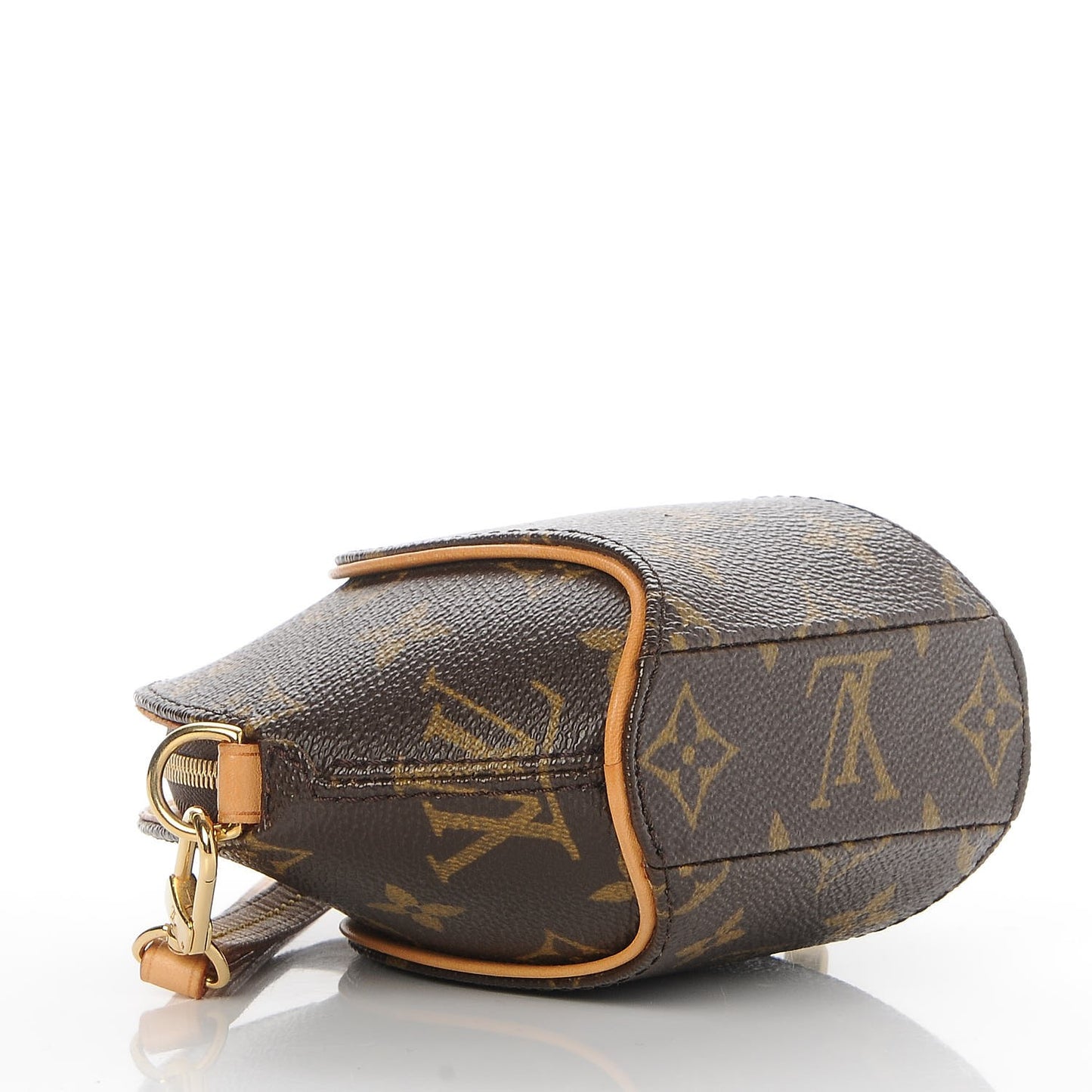 Monogram Mini Ellipse Wristlet Clutch
