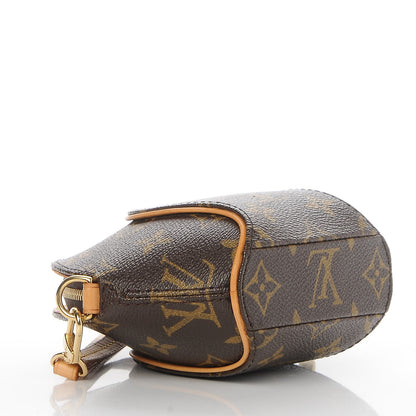Louis Vuitton Monogram Mini Ellipse Wristlet Clutch 4 of 7