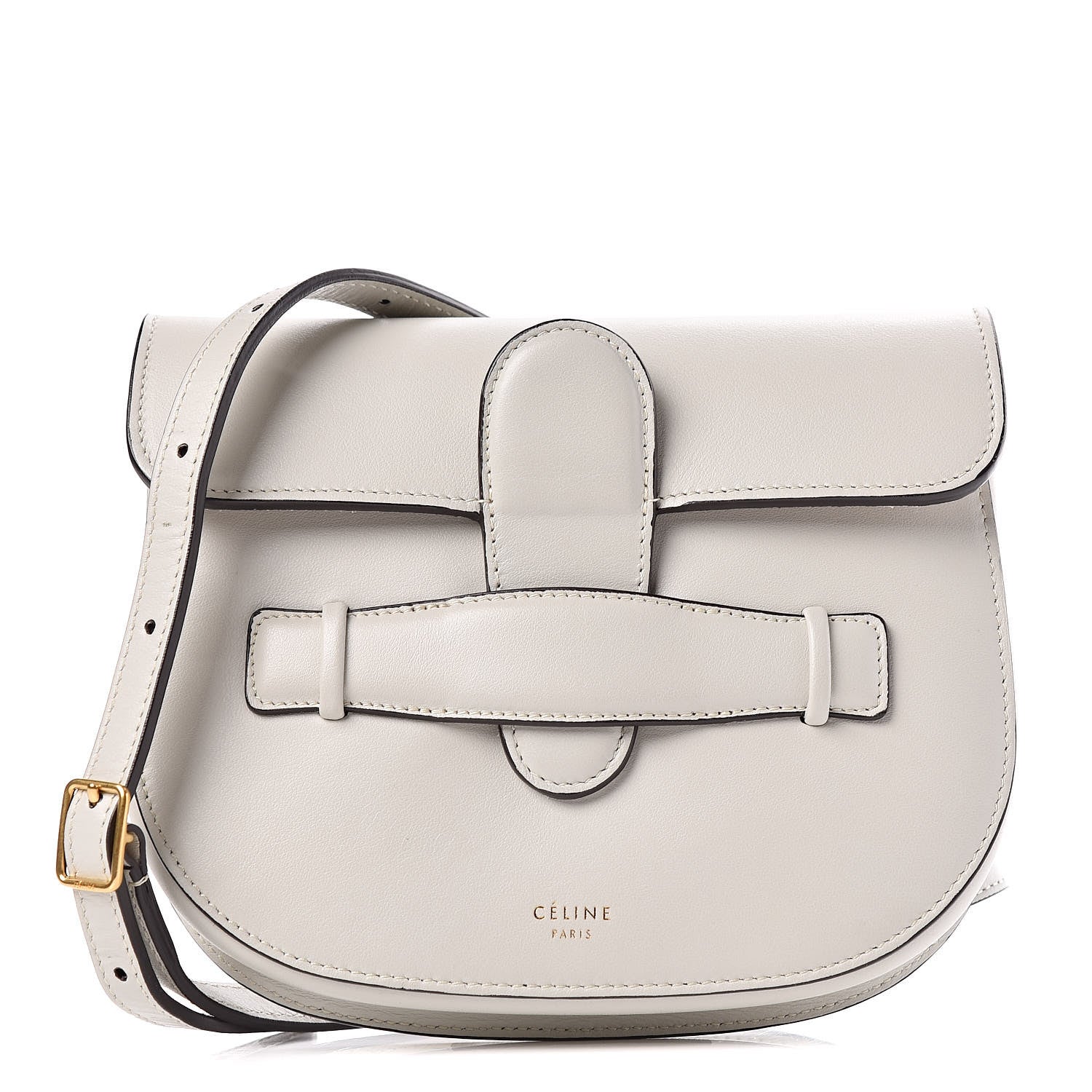 Celine Smooth Calfskin Mini Symmetrical Bag White 1 of 10