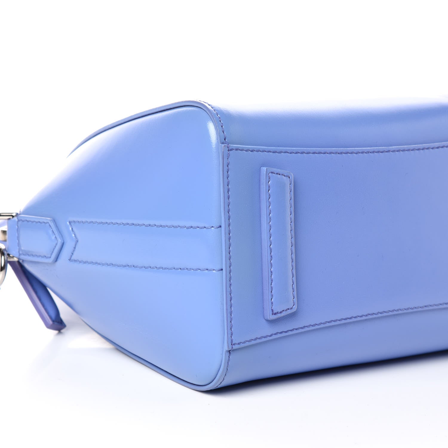 Givenchy Shiny Lord Calfskin Mini Antigona Blue 5 of 12