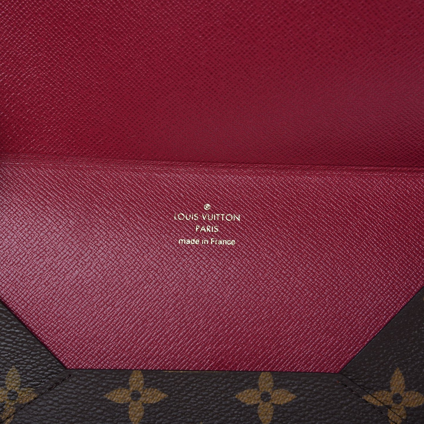 Monogram Rivets Enveloppe