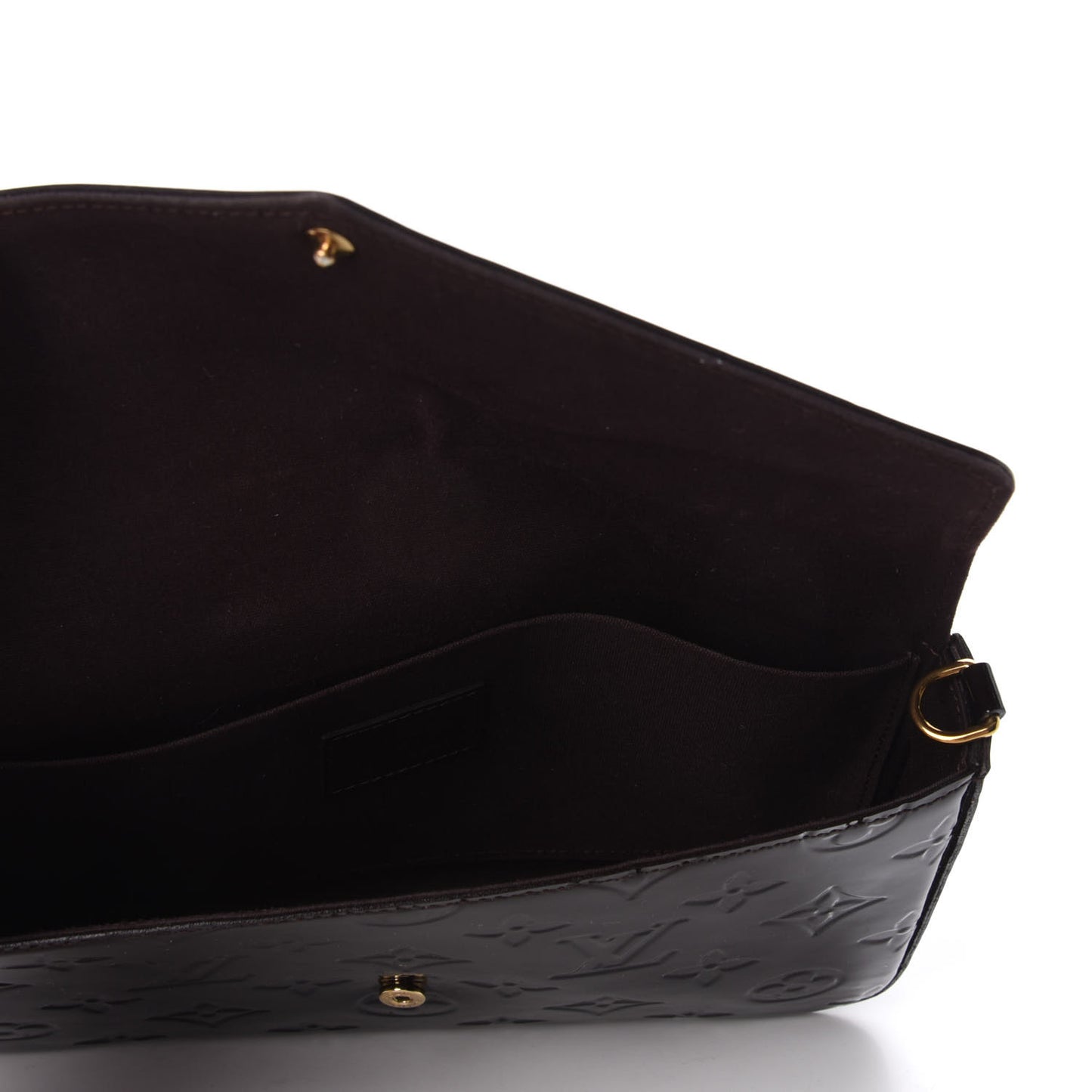Vernis Pochette Felicie Chain Wallet Amarante