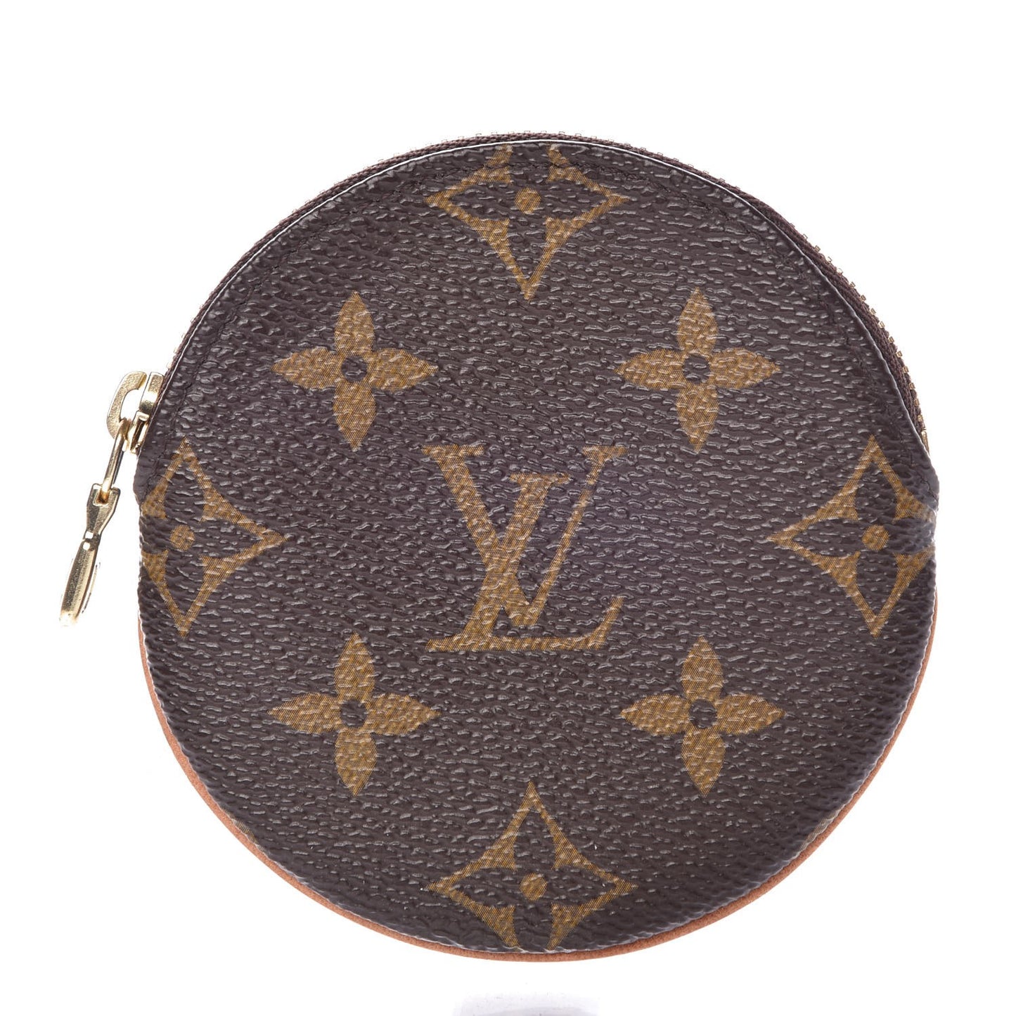 Monogram Round Coin Purse