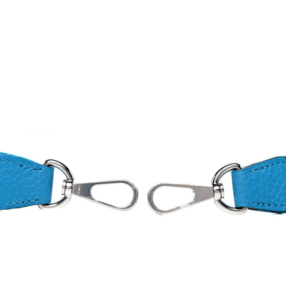 Hermes Taurillon Clemence Evelyne TPM Bleu Frida 8 of 11