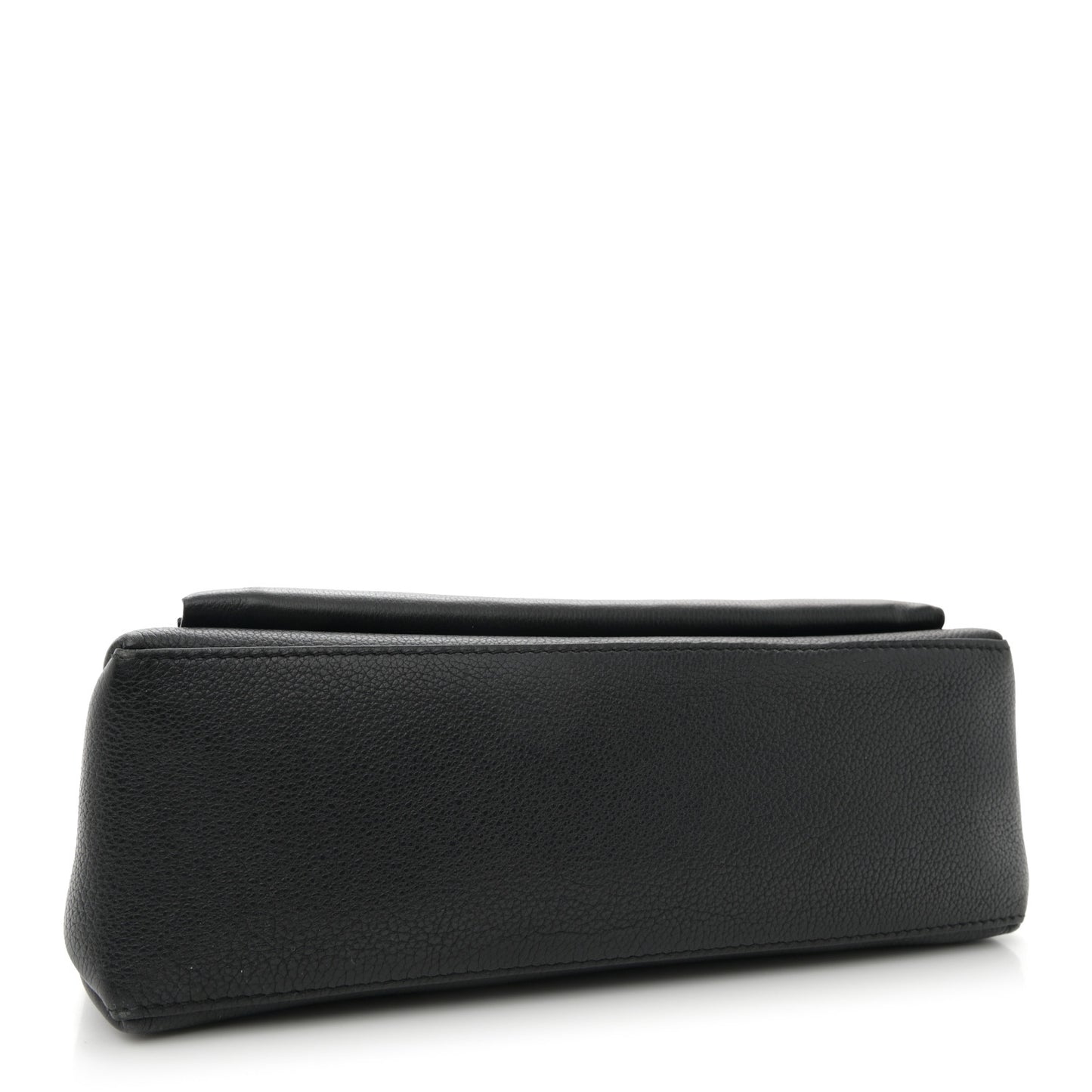 Soft Calfskin My Lockme Studs Black