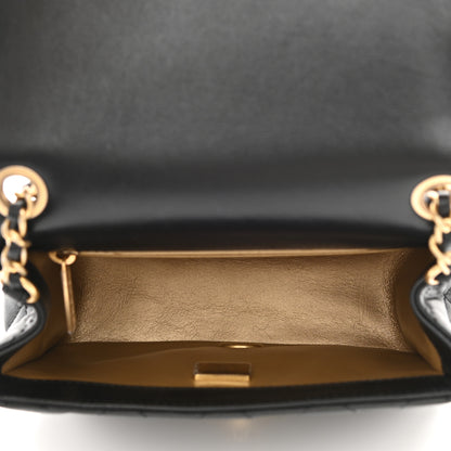 Chanel Lambskin Quilted Mini Pearl Crush Flap Black 5 of 9