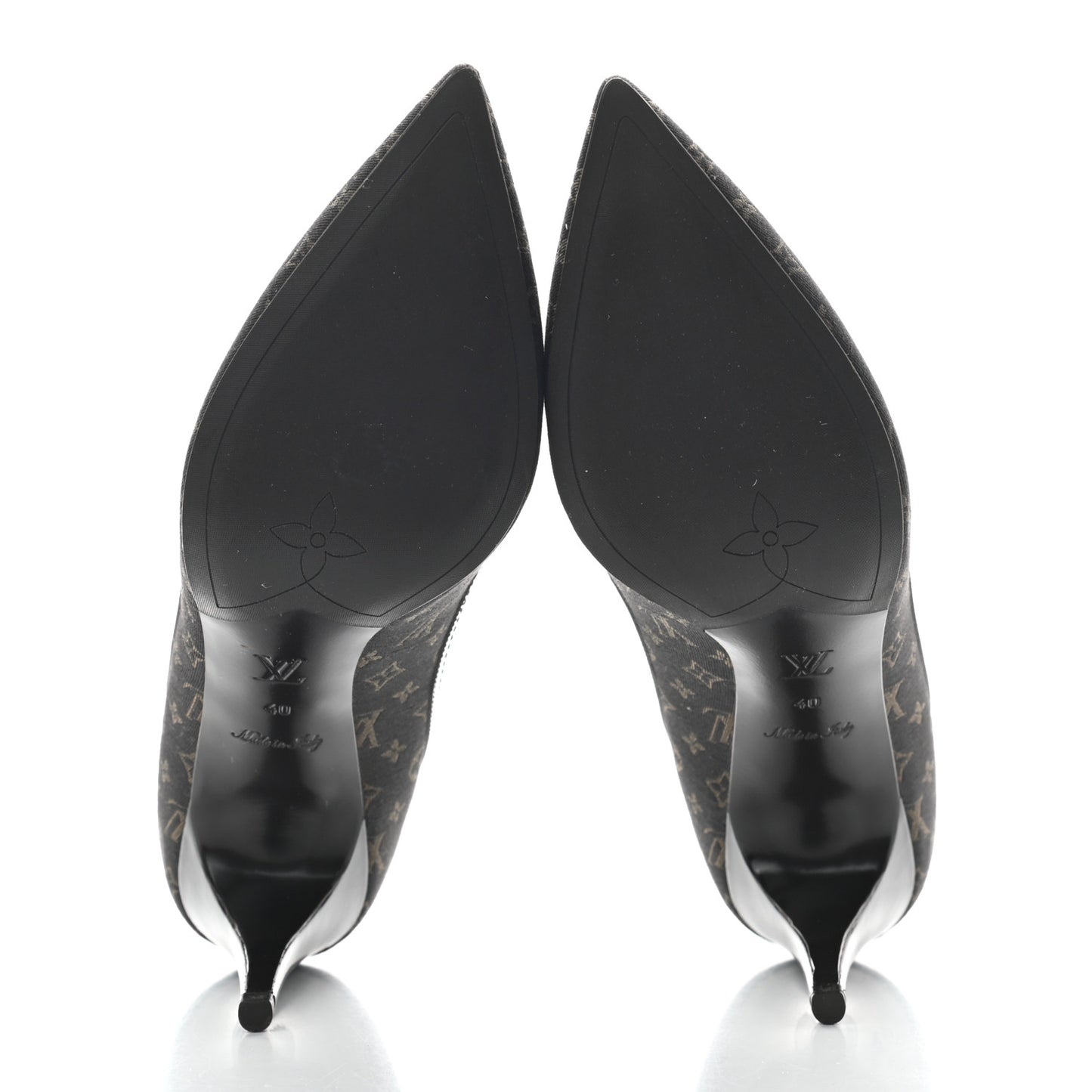 Mini Monogram Luxembourg Pumps 40 Brown