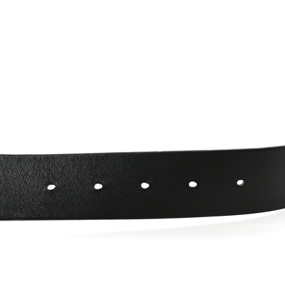 Christian Dior Calfskin CD Belt 90 36 Black 3 of 5