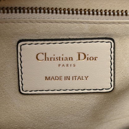 Christian Dior Calfskin Niki De Saint Phalle Heart Medium Supple Lady Dior Off White 5 of 12
