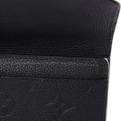 Louis Vuitton Empreinte Compact Curieuse Wallet Black 10 of 13