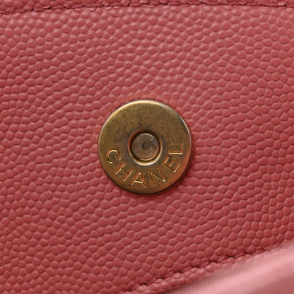 Chanel Caviar Quilted A Real Catch Clutch Pink 8 of 10