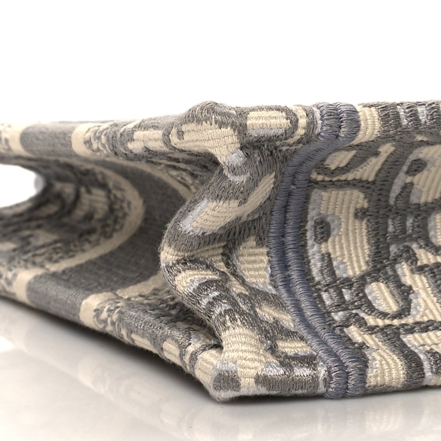 Oblique Mini Book Tote Grey Multicolor