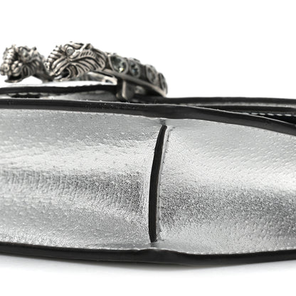 Gucci Metallic Calfskin Super Mini Dionysus Shoulder Bag Silver 8 of 10