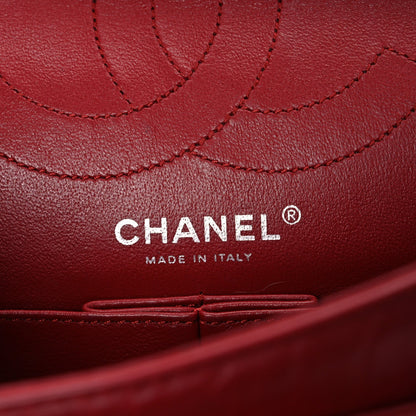 Chanel Aged Calfskin Quilted 2.55 Reissue 225 Flap Red 6 of 11
