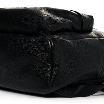 Marc Jacobs Pebbled Calfskin Varsity Backpack Black 9 of 11