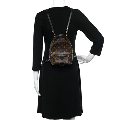Louis Vuitton LOUIS VUITTON Monogram Palm Springs Backpack Mini 2 of 9
