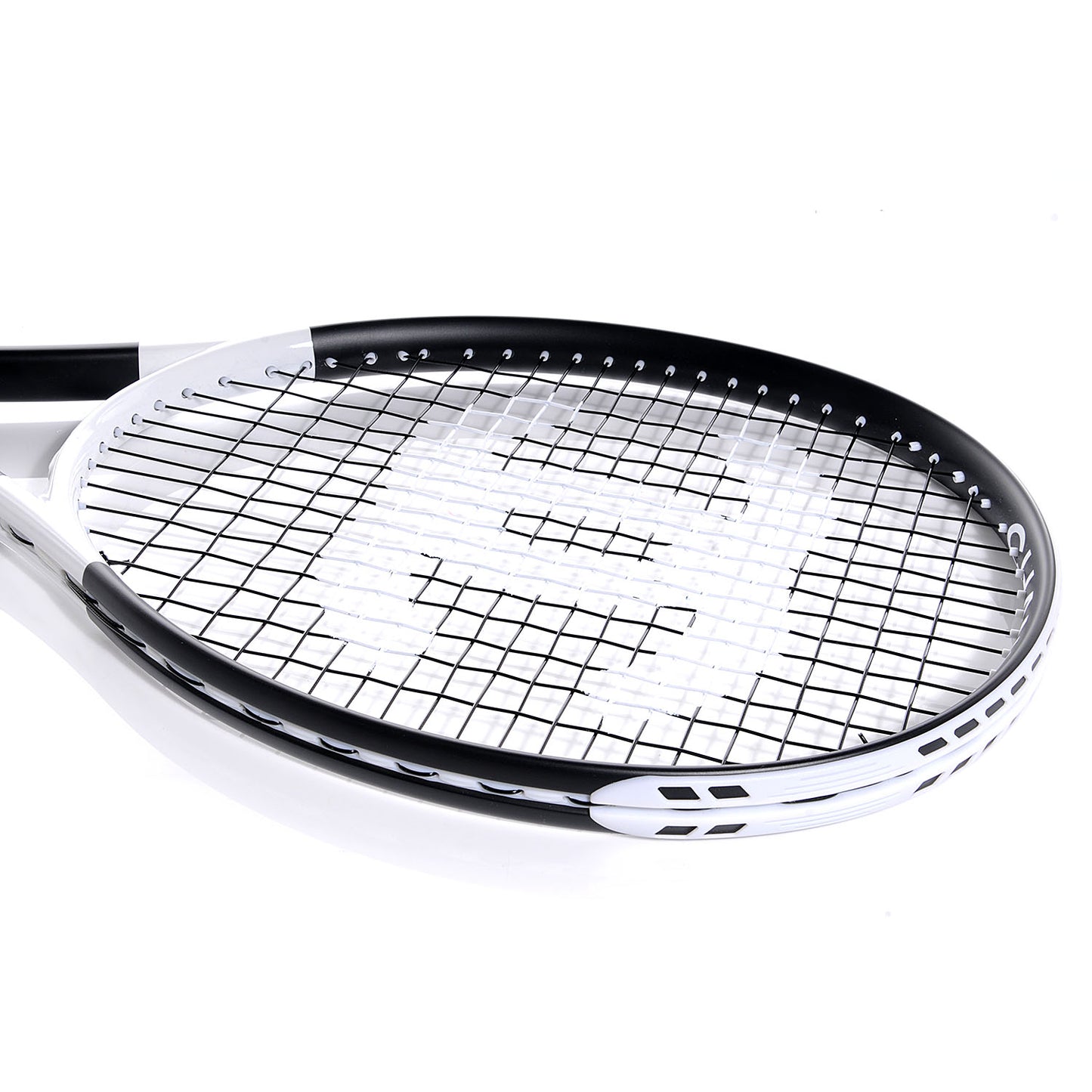 Tennis Racquet and Nylon Quilted Cover Black