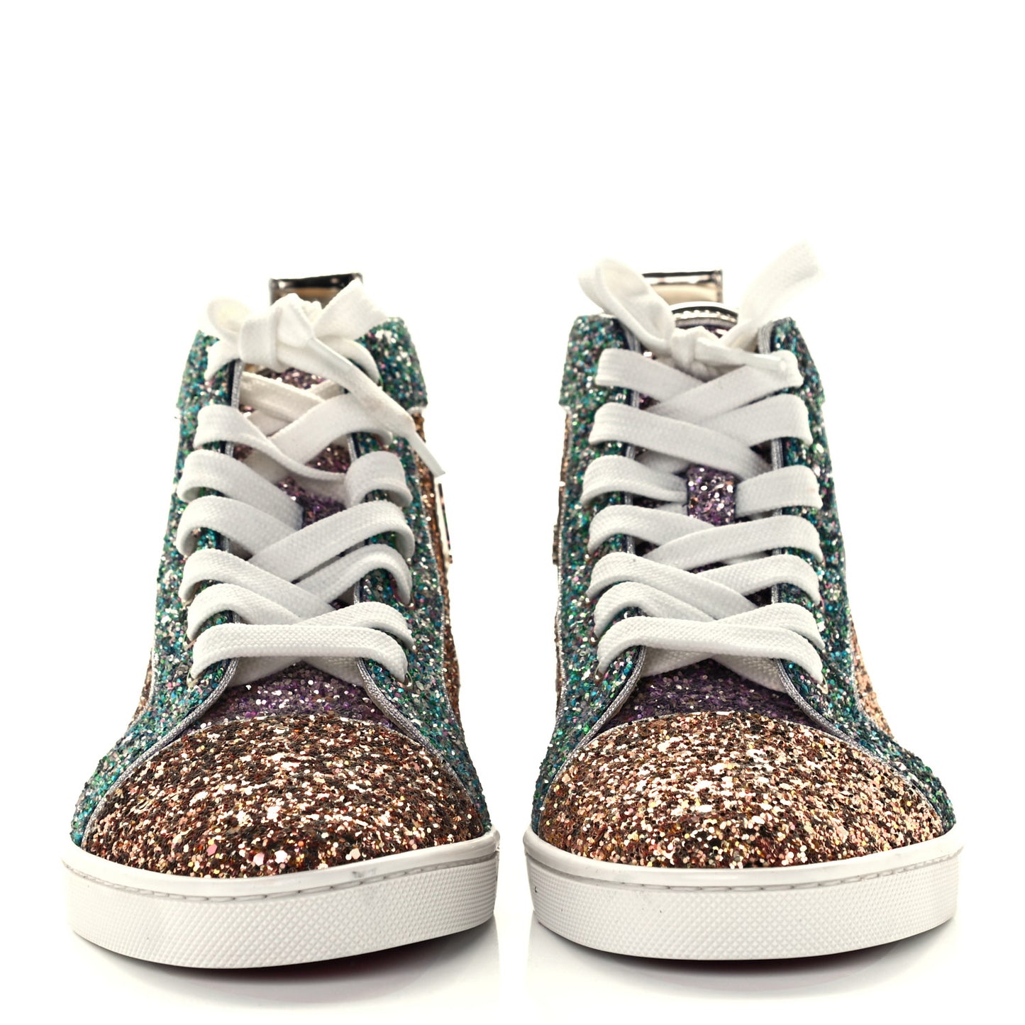 Bip Bip Glitter Womens Orlato Flat Sneakers 37 Multicolor