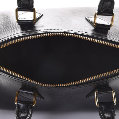 Louis Vuitton Epi Speedy 25 Black 5 of 10