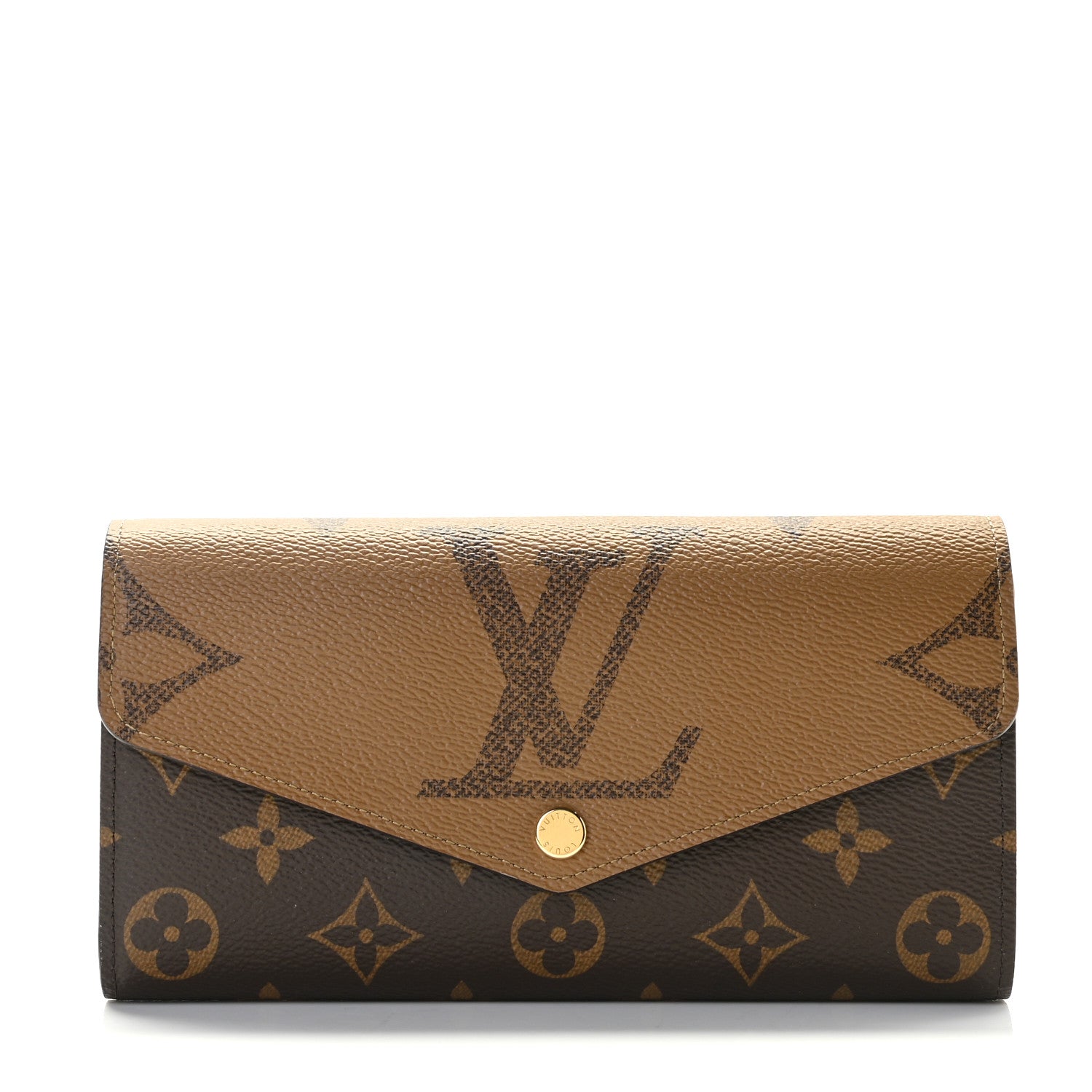 Louis Vuitton Reverse Monogram Giant Sarah Wallet 1 of 8