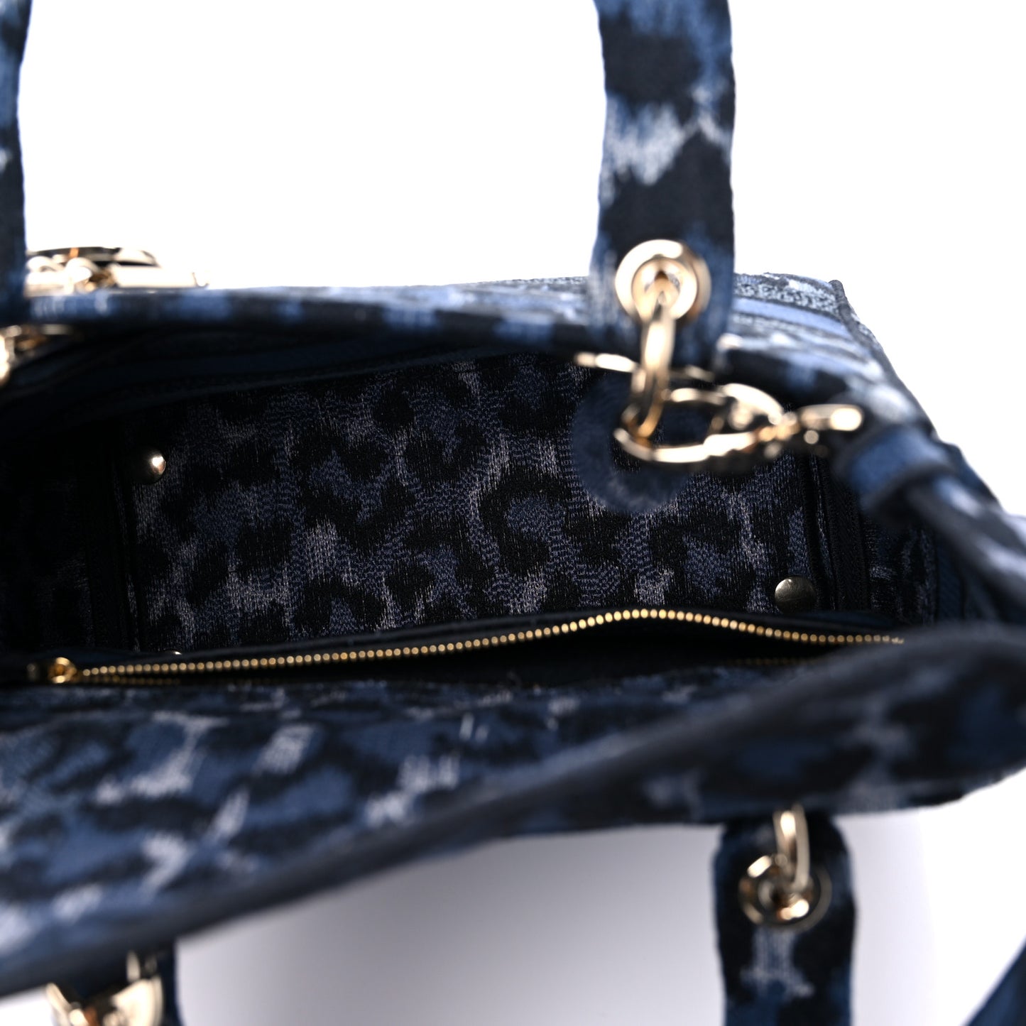 Canvas Mizza Embroidered Medium Lady D-Lite Blue