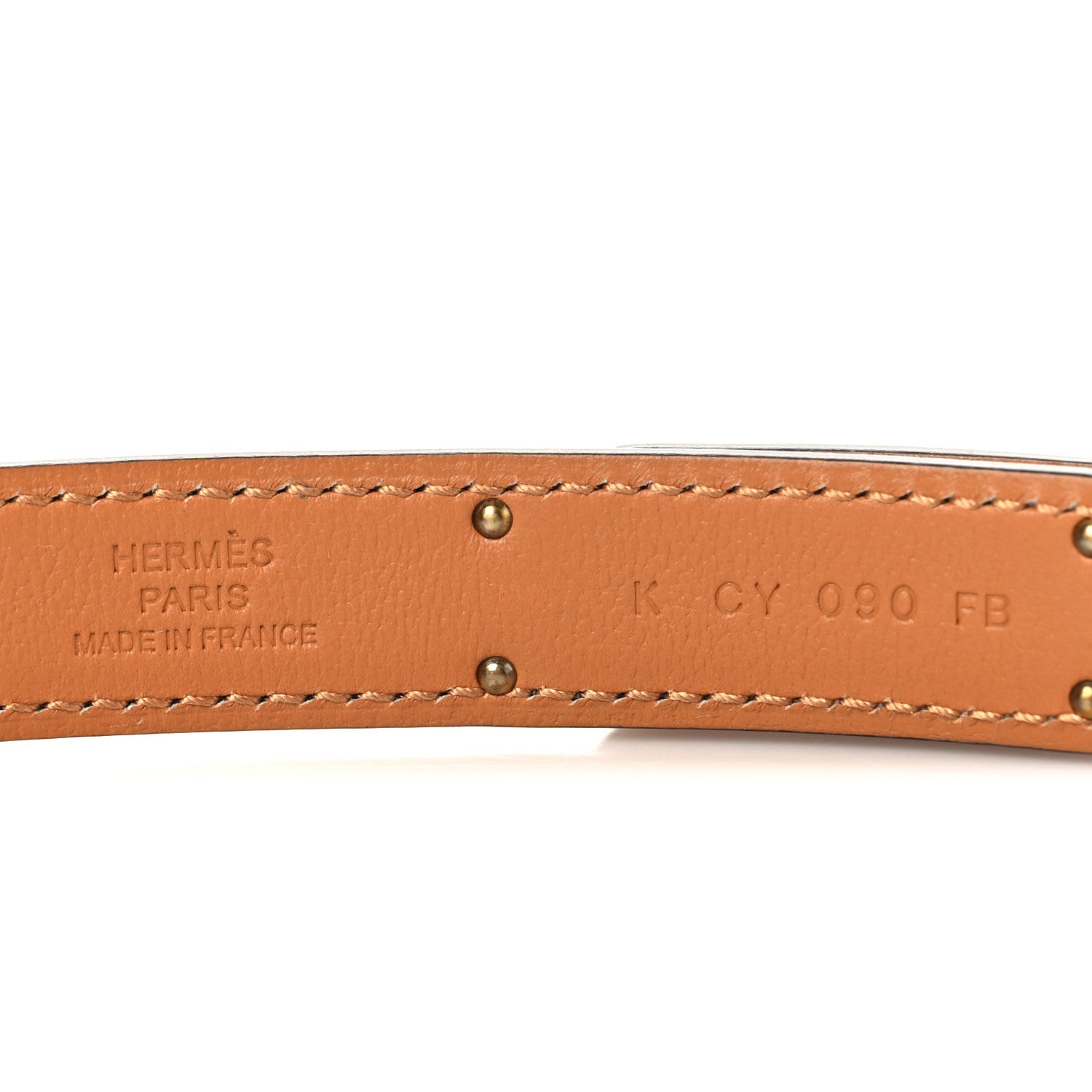 Hermes Epsom Kelly Belt Etoupe 3 of 4