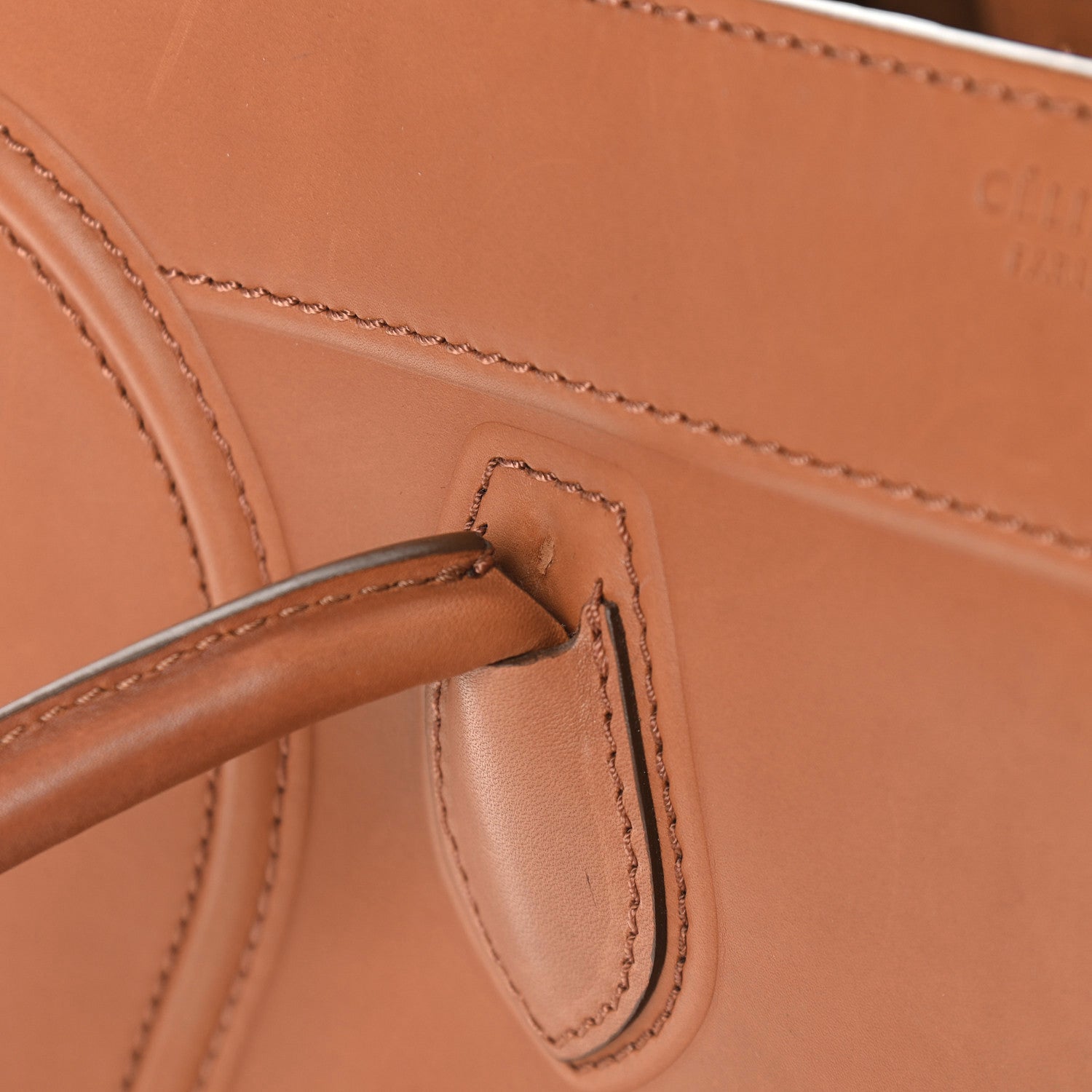 Celine Natural Calfskin Medium Phantom Luggage Brick 10 of 13